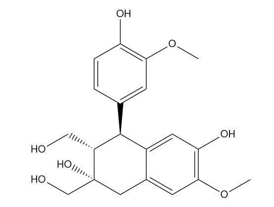 異橄欖樹脂素